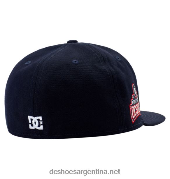 gorra ajustada de la nueva era del campeonato masculino DC Shoes HF6X6111 chaqueta azul marino