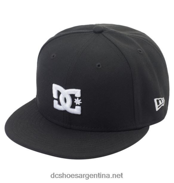 gorra ajustada de la nueva era del campeonato masculino DC Shoes HF6X680 negro