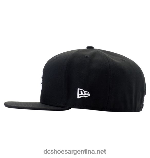 gorra ajustada de la nueva era del campeonato masculino DC Shoes HF6X680 negro