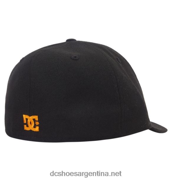 gorra ajustada new era dc lo pro para hombreHF6X6430 negro/naranja