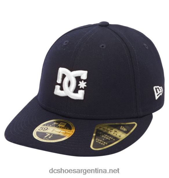 gorra ajustada new era dc lo pro para hombreHF6X6431 azul marino/blanco