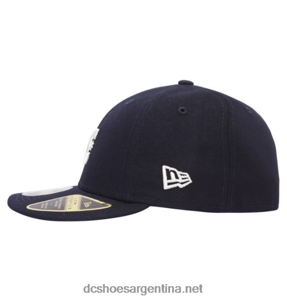 gorra ajustada new era dc lo pro para hombreHF6X6431 azul marino/blanco