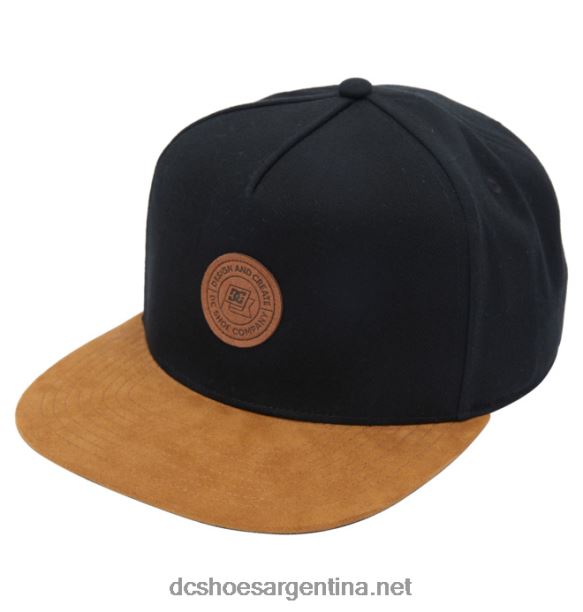 gorra brackers snapback para hombre DC Shoes HF6X6108 negro