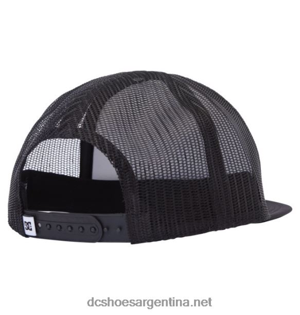gorra de camionero de gasolinera para hombre DC Shoes HF6X6109 blanco negro
