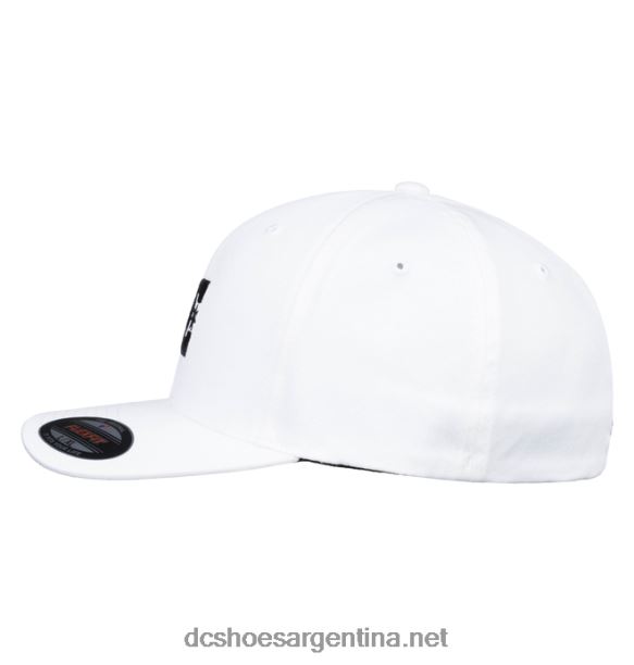 gorra de estrella para hombre DC Shoes HF6X6101 blanco negro