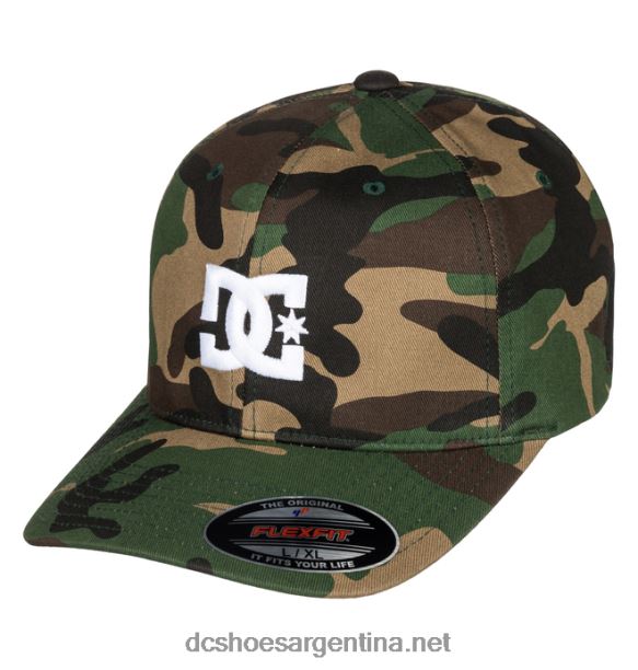gorra de estrella para hombre DC Shoes HF6X695 camuflaje