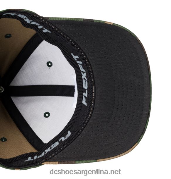 gorra de estrella para hombre DC Shoes HF6X695 camuflaje