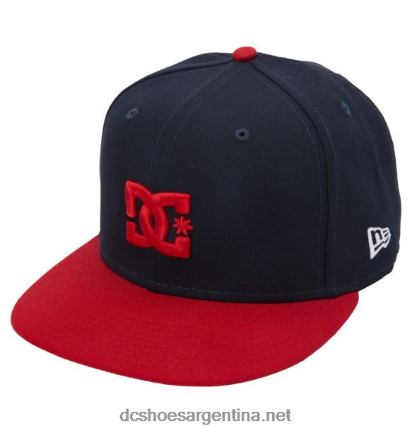 gorra snapback estilo jardinero imperio para hombre DC Shoes HF6X6131 azul marino/rojo