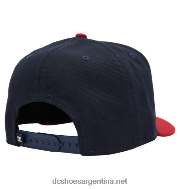 gorra snapback estilo jardinero imperio para hombre DC Shoes HF6X6131 azul marino/rojo