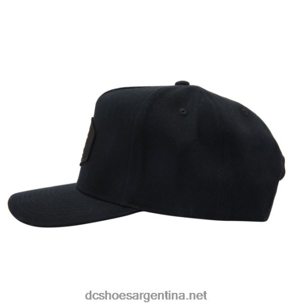 gorra snapback reynotts para hombre DC Shoes HF6X659 negro