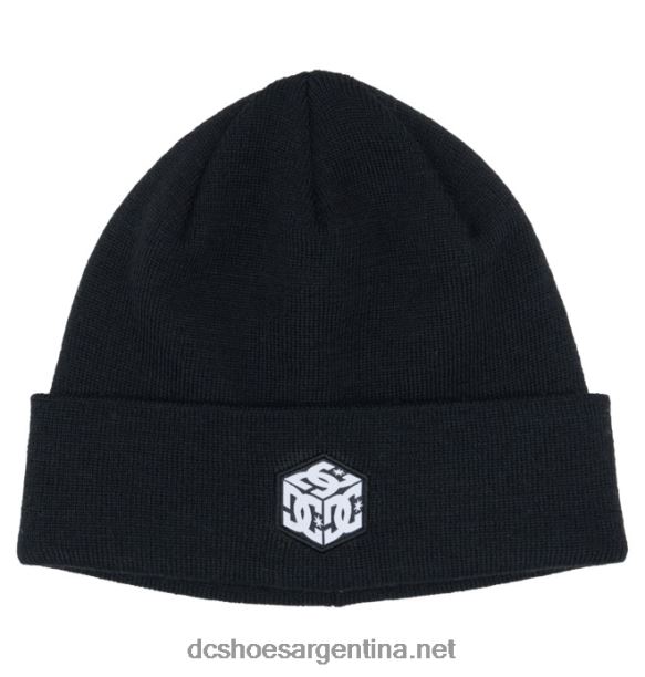 gorro de hombre jaakko con vuelta cúbica DC Shoes HF6X626 negro