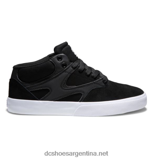kalis vulc mid - zapatillas de caña media para hombre DC Shoes HF6X6107 blanco negro