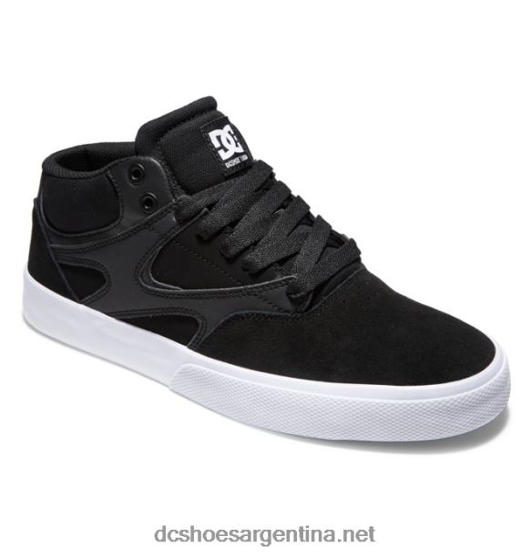 kalis vulc mid - zapatillas de caña media para hombre DC Shoes HF6X6107 blanco negro