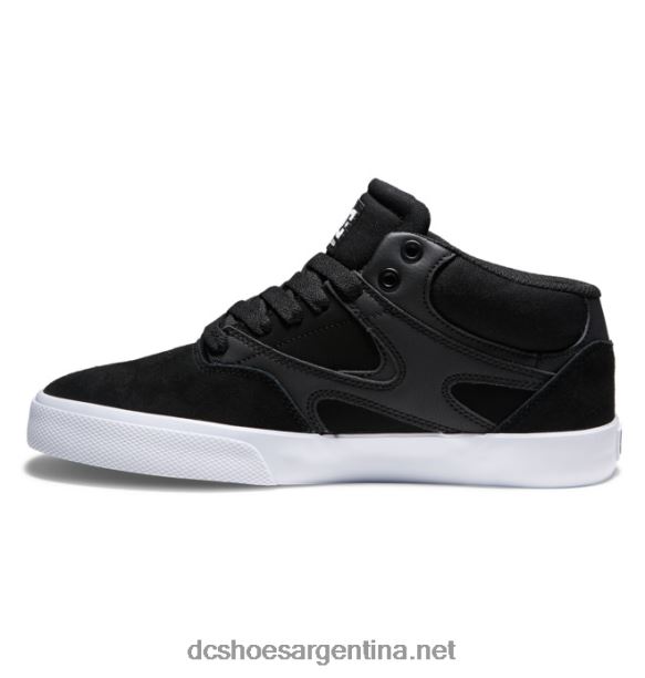 kalis vulc mid - zapatillas de caña media para hombre DC Shoes HF6X6107 blanco negro