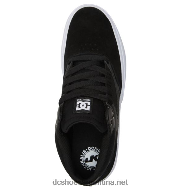 kalis vulc mid - zapatillas de caña media para hombre DC Shoes HF6X6107 blanco negro