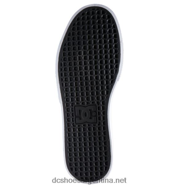 kalis vulc mid - zapatillas de caña media para hombre DC Shoes HF6X6107 blanco negro