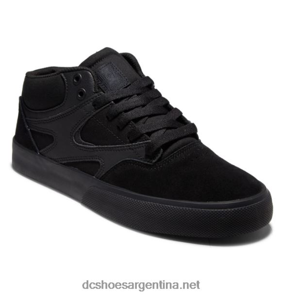 kalis vulc mid - zapatillas de caña media para hombre DC Shoes HF6X6154 negro