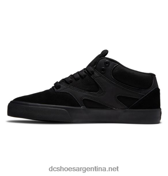 kalis vulc mid - zapatillas de caña media para hombre DC Shoes HF6X6154 negro