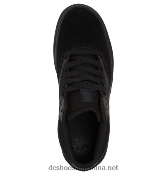 kalis vulc mid - zapatillas de caña media para hombre DC Shoes HF6X6154 negro