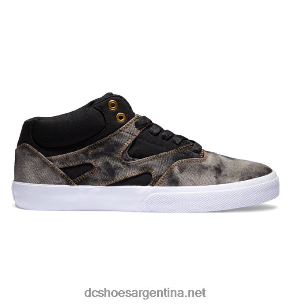kalis vulc mid - zapatillas de caña media para hombre DC Shoes HF6X6203 mezclilla negra