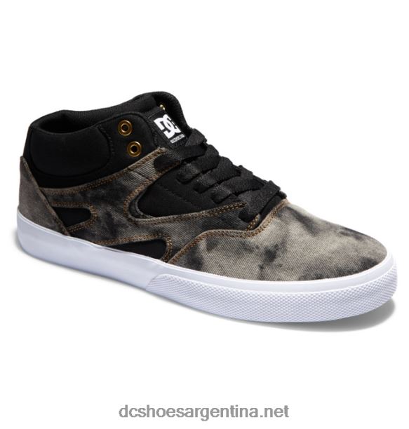 kalis vulc mid - zapatillas de caña media para hombre DC Shoes HF6X6203 mezclilla negra