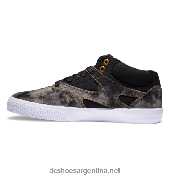 kalis vulc mid - zapatillas de caña media para hombre DC Shoes HF6X6203 mezclilla negra