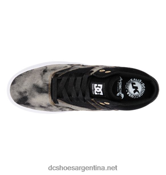kalis vulc mid - zapatillas de caña media para hombre DC Shoes HF6X6203 mezclilla negra