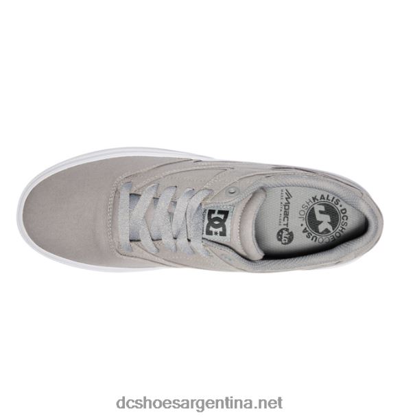kalis vulc - zapatos para hombre DC Shoes HF6X6385 gris frío
