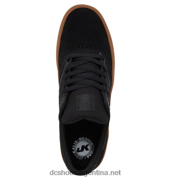 kalis vulc - zapatos para hombre DC Shoes HF6X662 negro/goma