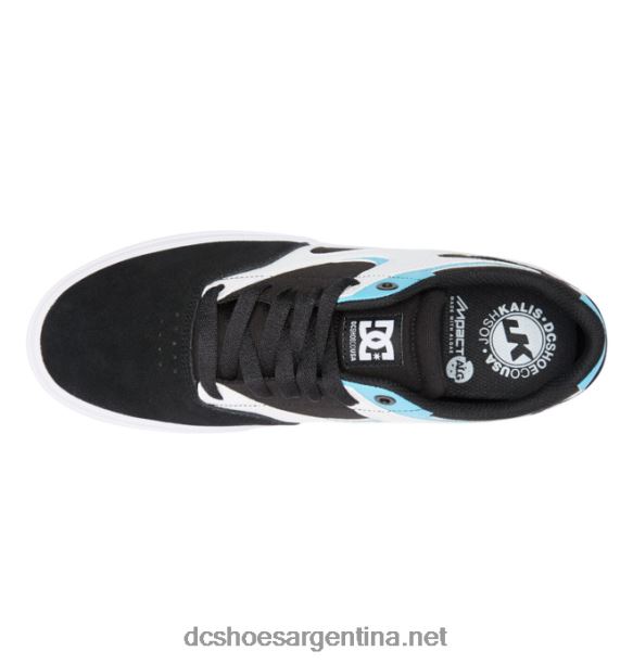 kalis vulc - zapatos para hombre DC Shoes HF6X663 negro/blanco/azul