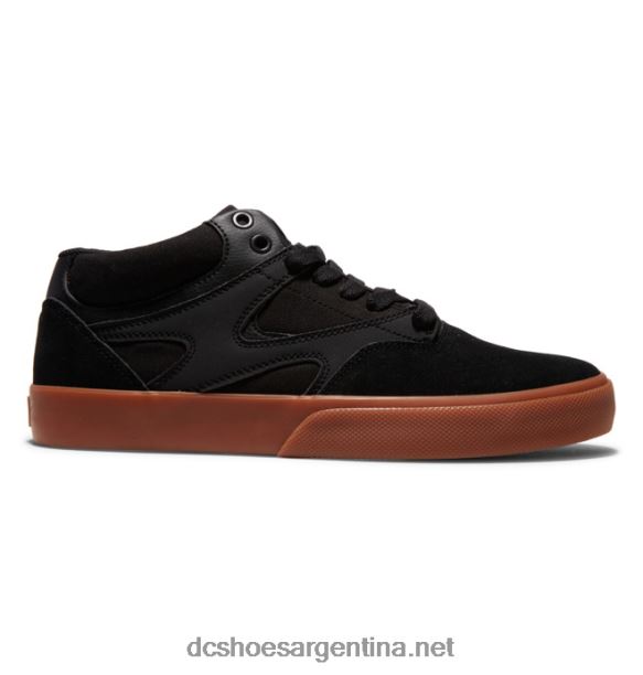 zapatos de caña media kalis vulc mid para hombre DC Shoes HF6X6350 negro/goma
