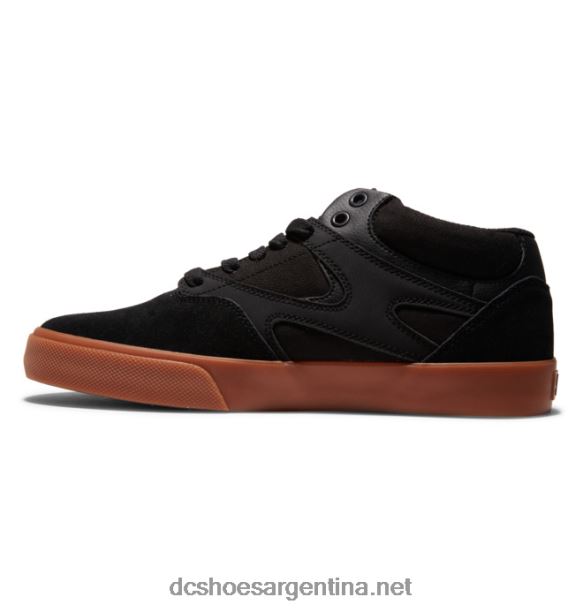 zapatos de caña media kalis vulc mid para hombre DC Shoes HF6X6350 negro/goma