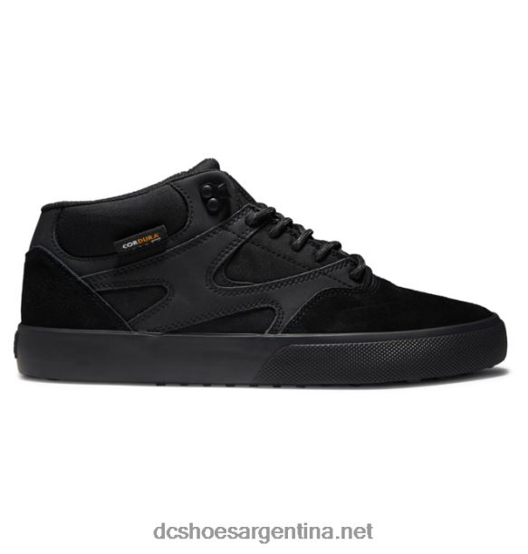 zapatos de invierno para hombre kalis vulc mid mid-top DC Shoes HF6X6208 negro