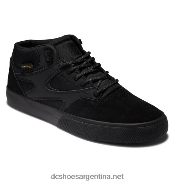 zapatos de invierno para hombre kalis vulc mid mid-top DC Shoes HF6X6208 negro