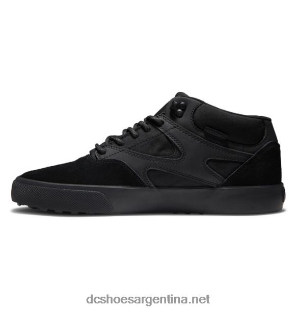 zapatos de invierno para hombre kalis vulc mid mid-top DC Shoes HF6X6208 negro