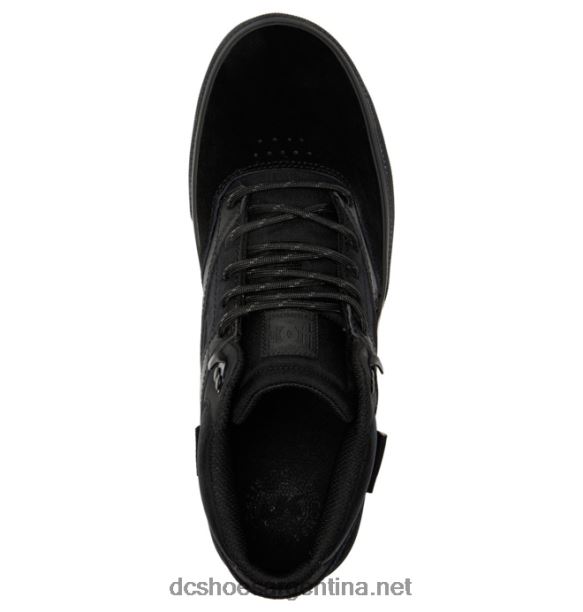 zapatos de invierno para hombre kalis vulc mid mid-top DC Shoes HF6X6208 negro