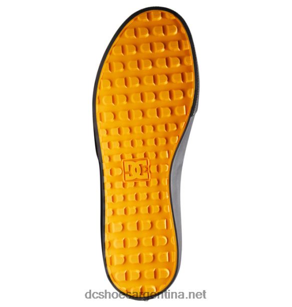 zapatos de invierno para hombre kalis vulc mid mid-top DC Shoes HF6X6342 gris jaspeado/crema dorada