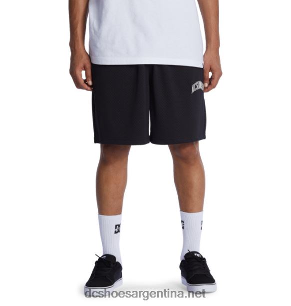 pantalones cortos de baloncesto de pasatiempo para hombres DC Shoes HF6X6110 negro