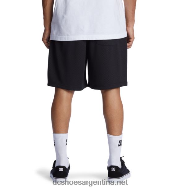 pantalones cortos de baloncesto de pasatiempo para hombres DC Shoes HF6X6110 negro