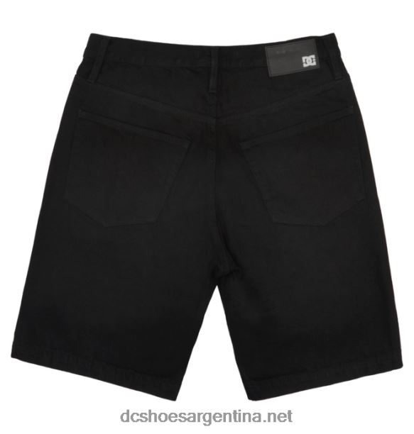 pantalones cortos de mezclilla holgados para hombre DC Shoes HF6X6126 lavado negro