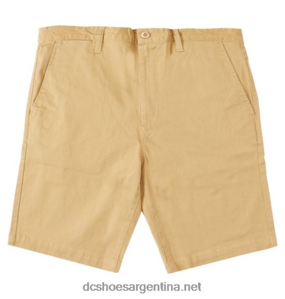 shorts chinos de trabajo para hombre DC Shoes HF6X6127 incienso