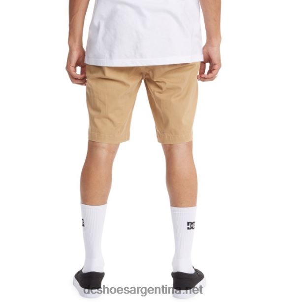 shorts chinos de trabajo para hombre DC Shoes HF6X6127 incienso