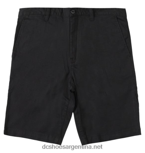 shorts chinos de trabajo para hombre DC Shoes HF6X6161 negro