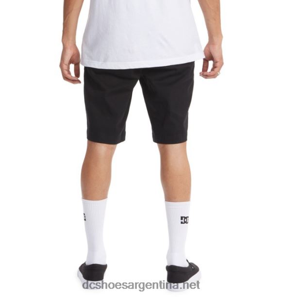 shorts chinos de trabajo para hombre DC Shoes HF6X6161 negro