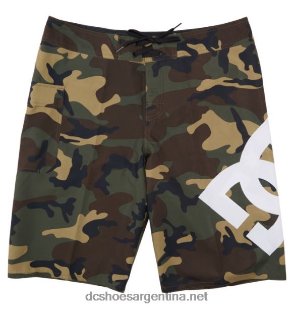 shorts de playa lanai 22 para hombre DC Shoes HF6X6417 camuflaje