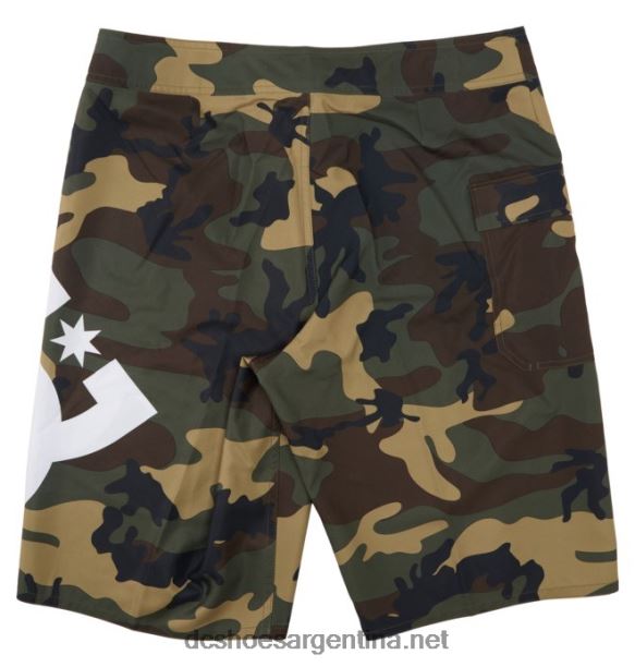 shorts de playa lanai 22 para hombre DC Shoes HF6X6417 camuflaje