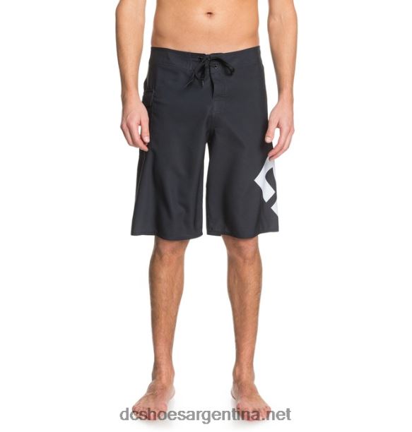 shorts de playa lanai 22 para hombre DC Shoes HF6X682 negro