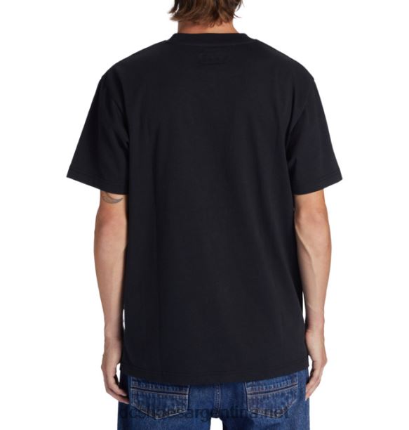 Camiseta de hombre Butter Goods x DC World HeritageHF6X6234 negro