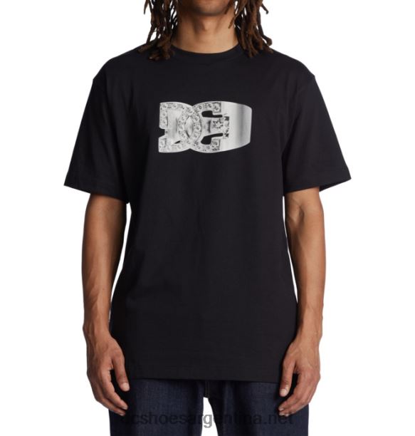 camiseta de hombre con anillo shanahan DC Shoes HF6X617 negro