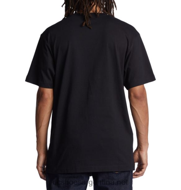 camiseta de hombre con anillo shanahan DC Shoes HF6X617 negro